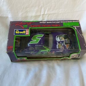 Revel 124 scale, authentic diecast Frankenstein number five race car